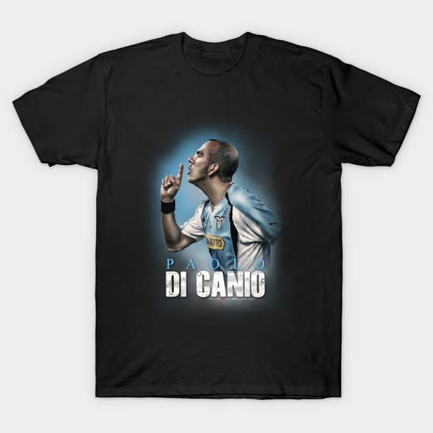 PAOLO DI CANIO LAZIO T-Shirt by LAZIOFOREVER